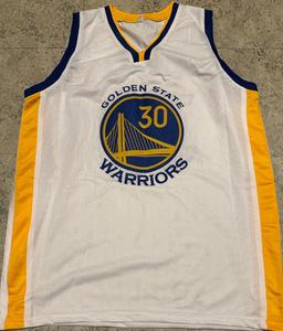 Stephen Curry Golden State Warriors Autographed Custom Basketball Jersey coa