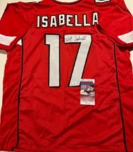 Andy Isabella Arizona Cardinals Autographed Custom Football Jersey coa