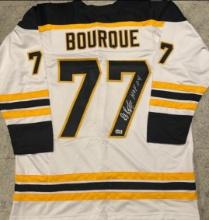 Ray Bourque Boston Bruins Autographed & Insc Custom Hockey Jersey Hologram