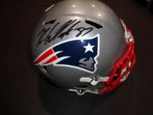 Rob Gronkowski New England Patriots Autographed Riddell Replica Full Size Helmet coa