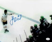 John Wensink Boston Bruins Autographed 8x10 Photo coa