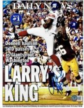 Larry Donnell New York Giants Autographed 8x10 Photo Hologram