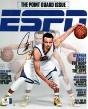 Stephen Curry Golden State Warriors Autographed 8x10 Photo coa  *01