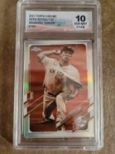 Masahiro Tanaka New York Yankees 2021 Topps Chrome Sepia Refractor Graded DA Gem Mint 10