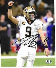 Drew Brees New Orleans Saints Autographed 8x10 Photo coa *2