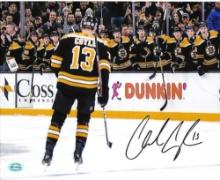 Charlie Coyle Boston Bruins Autographed 8x10 Photo coa