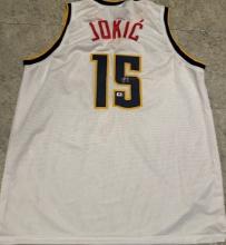 Nikola Jokic Denver Nuggets Autographed Custom Basketball Jersey coa