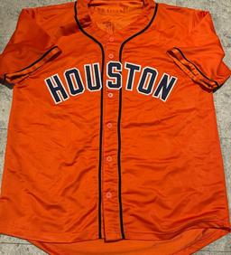 Jose Altuve Houston Astros Autographed Custom Baseball Jersey coa