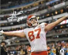 Travis Kelce Kansas City Chiefs Autographed 8x10 Photo coa