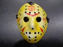 Ari Lehman JASON Friday the 13th Autographed & Inscribed Mask coa