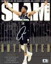 Giannis Antetokounmpo Milwaukee Bucks Autographed 8x10 Photo coa