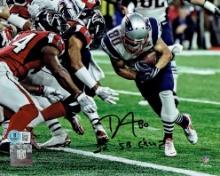 Danny Amendola New England Patriots Autographed SBLI 8x10 photo Hologram