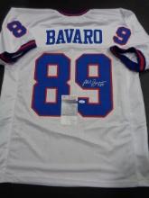 Mark Bavaro New York Giants Autographed Custom Football Jersey coa