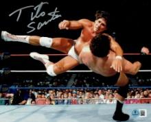 Tito Santana WWF Wrestler Autographed 8x10 Photo Hologram
