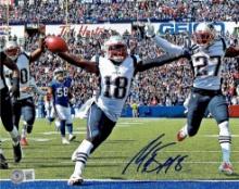 Matthew Slater New England Patriots Autographed 8x10 Photo Hologram