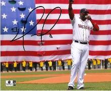 David Ortiz Boston Red Sox Autographed 8x10 Photo coa
