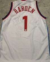 James Harden Los Angeles Clippers Autographed Basketball Jersey coa