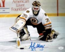 Andy Moog Boston Bruins Autographed 8x10 Photo coa