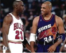 Charles Barkley Phoenix Suns Autographed 8x10 Photo coa