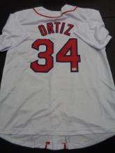 David Ortiz Boston Red Sox Autographed Custom Baseball Jersey coa