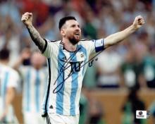 Lionel Messi Argentina Autographed 8x10 Photo coa
