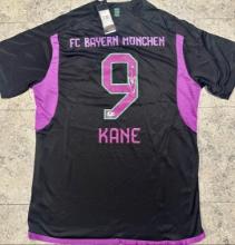 Harry Kane Bayern Munchen 2023-24 Adidas Third Soccer Jersey coa