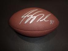 Jordy Nelson Green Bay Packers Autographed Wilson Football coa