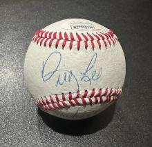 Bill Lee Boston Red Sox Autographed & Insc Rawlings Baseball coa