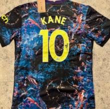 Harry Kane Tottenham Hotspur 2021-22 Nike Away Soccer Jersey coa