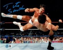 Tito Santana WWF Autographed 8x10 Photo Hologram