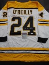 Terry O'Reilly Boston Bruins Autographed & Ins Custom Hockey Jersey coa