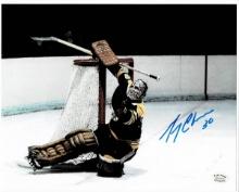 Gerry Cheevers Boston Bruins Autographed & Inscribed 8x10 Photo coa