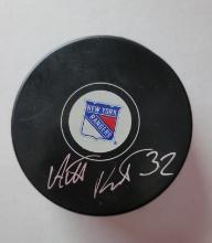 Antta Raata New York Rangers Autographed Hockey Puck Hologram