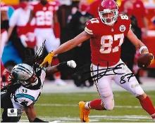 Travis Kelce Kansas City Chiefs Autographed 8x10 Photo coa