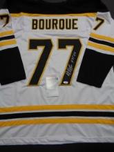 Ray Bourque Boston Bruins Autographed & Insc Custom Hockey Jersey Hologram