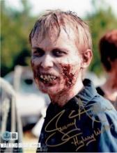 Jeremy Ambler The Walking Dead Autographed & Insc 8x10 Photo Hologram