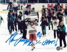 Glenn Anderson New York Rangers Autographed & Insc 8x10 Photo Hologram