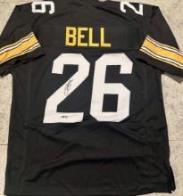 Le'Veon Bell Pittsburgh Steelers Autographed Custom Football Jersey Hologram