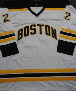 Shawn Thornton Boston Bruins Autographed Custom Hockey Jersey coa