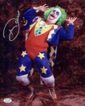 Doink the Clown (John Maloof) WWF/WWE Autographed 8x10 Photo coa