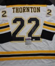 Shawn Thornton Boston Bruins Autographed Custom Hockey Jersey coa