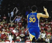 Stephen Curry Golden State Warriors Autographed 8x10 Photo coa