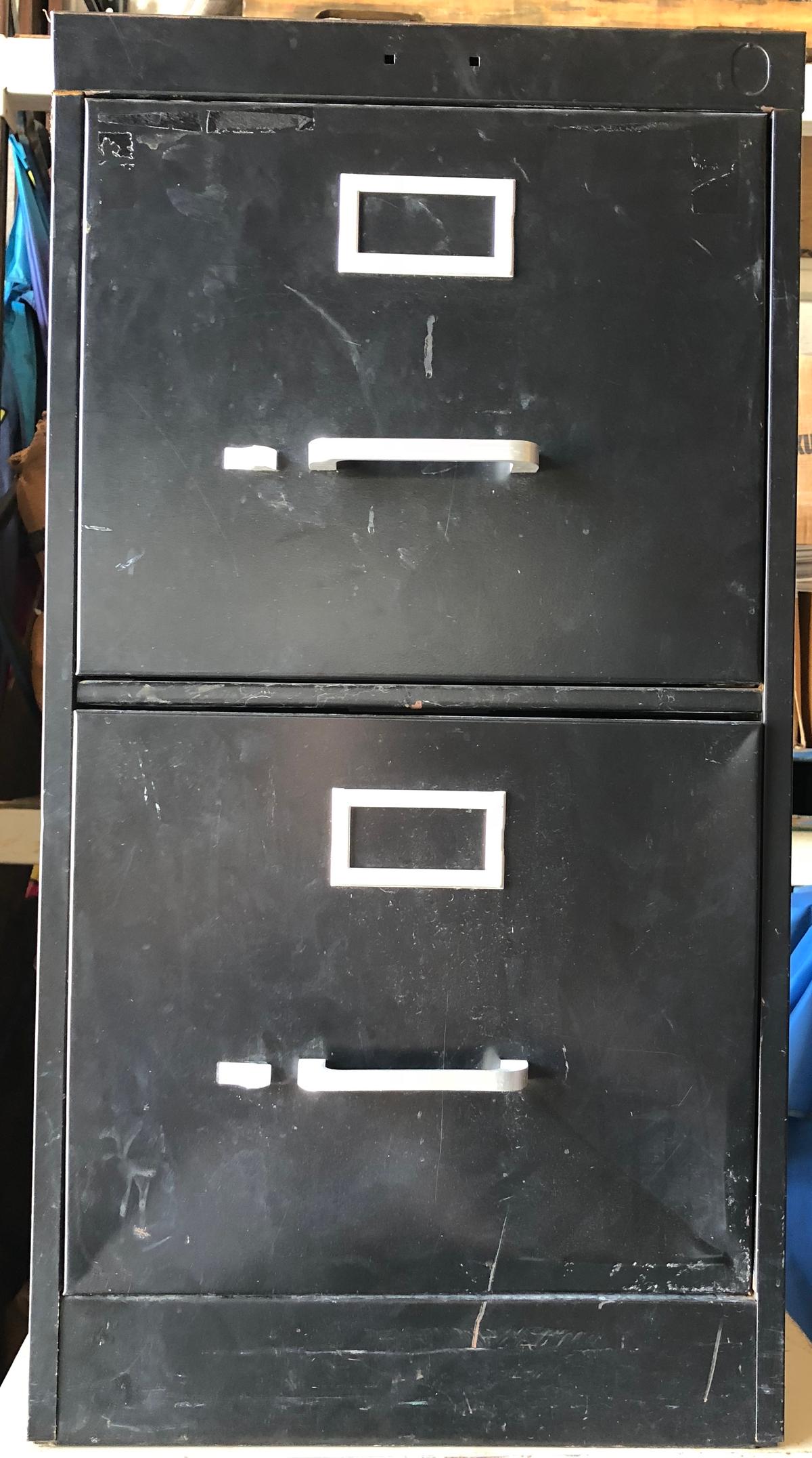 2 Drawer File Cabinet