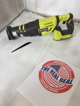 Ryobi Brushless 18v Reciprocating Saw