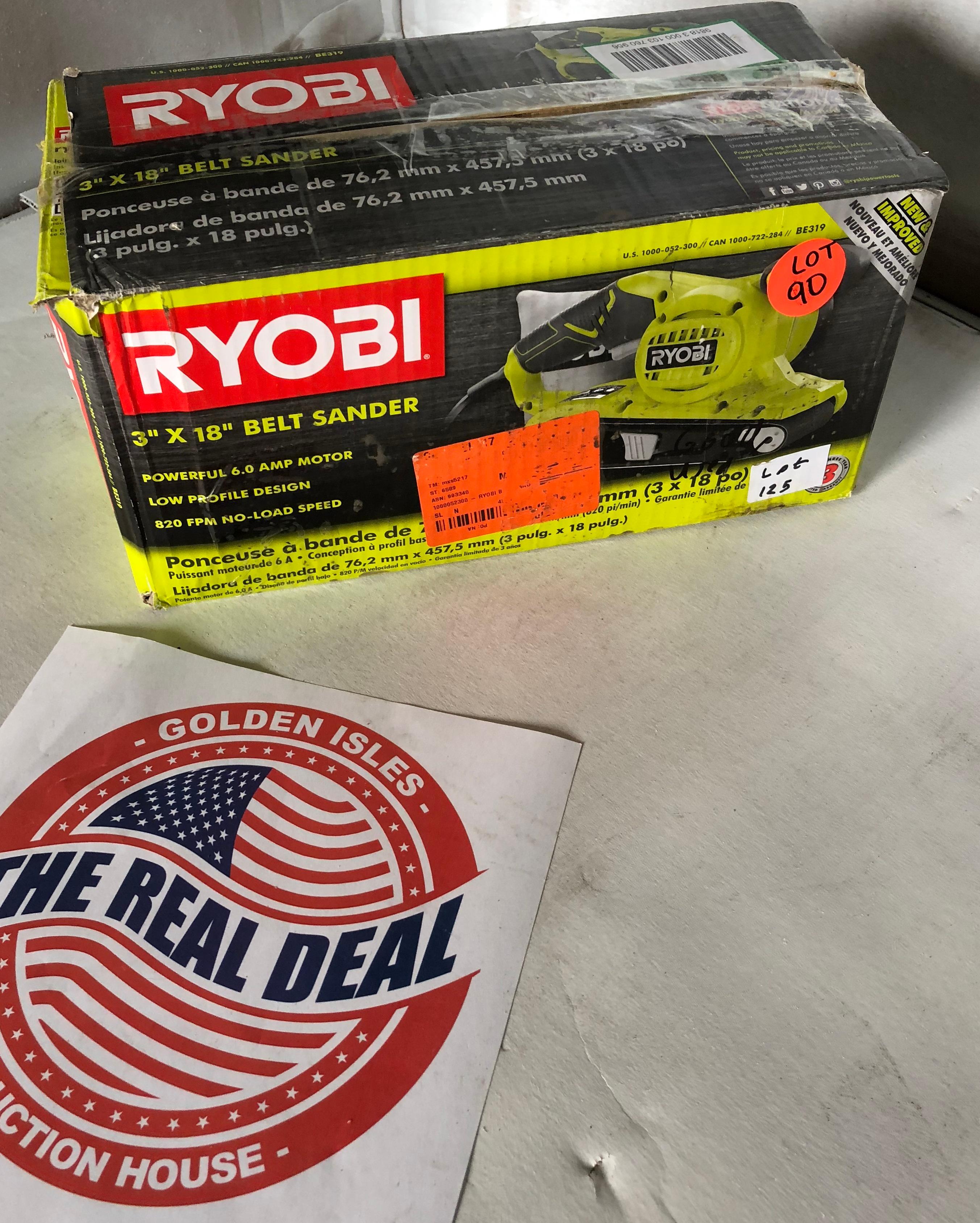Ryobi Belt Sander