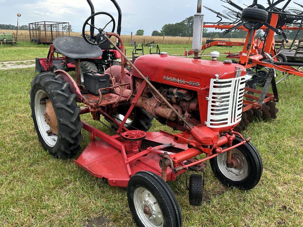 Farmall cub tractor