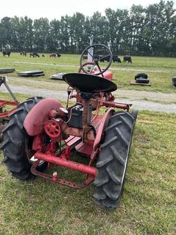 Farmall cub tractor