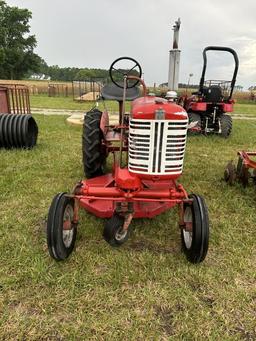 Farmall cub tractor