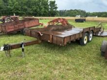 8ft by 16ft Hardee tilt trailer