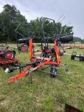 Kubota 4 basket hay tedder